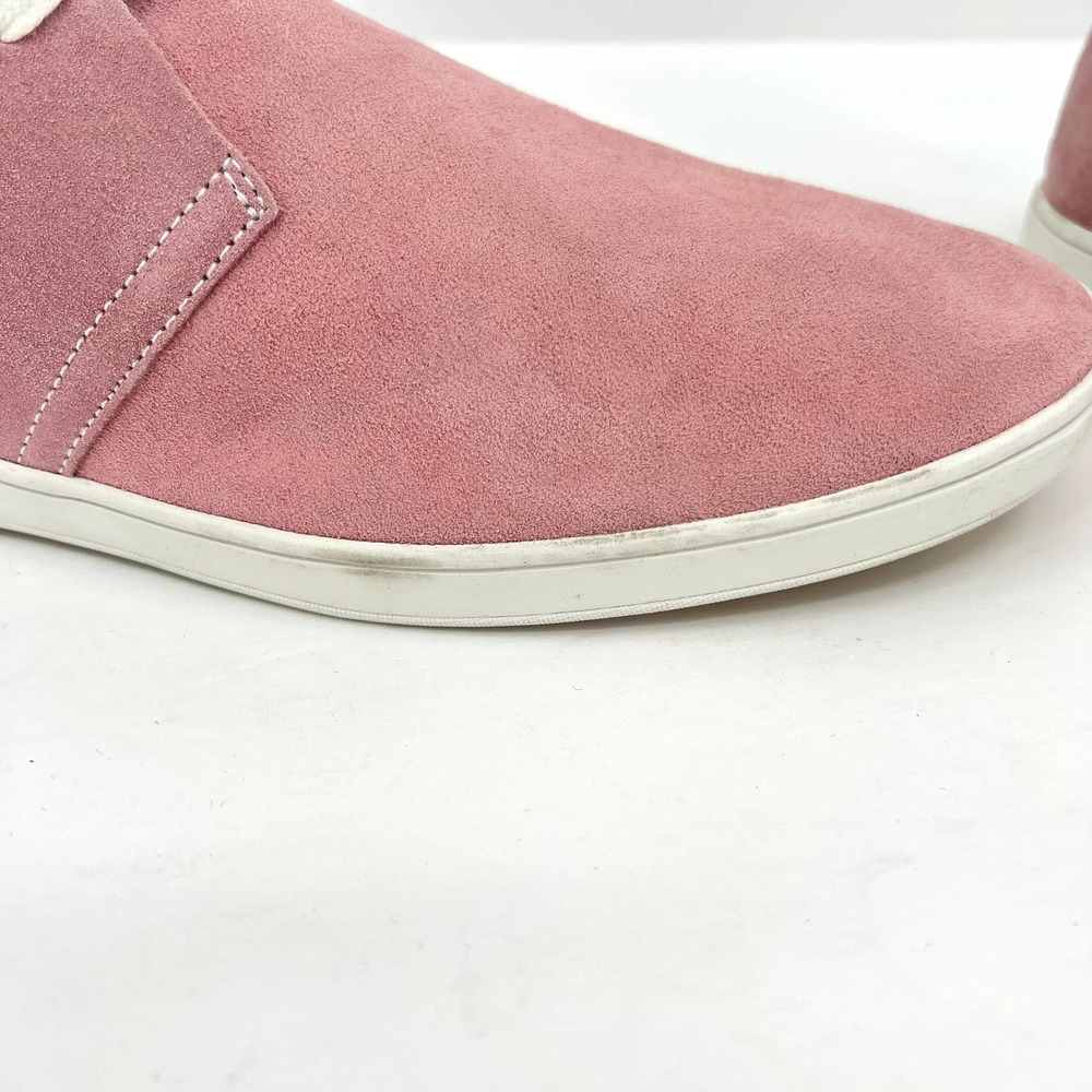 STEVE MADDEN Chester Suede Lace Up Chukka Ankle Bootie Pink 11 - Picture 10 of 10